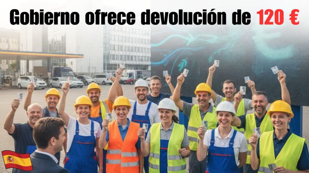 “El Gobierno aprueba una devolución de 120 €