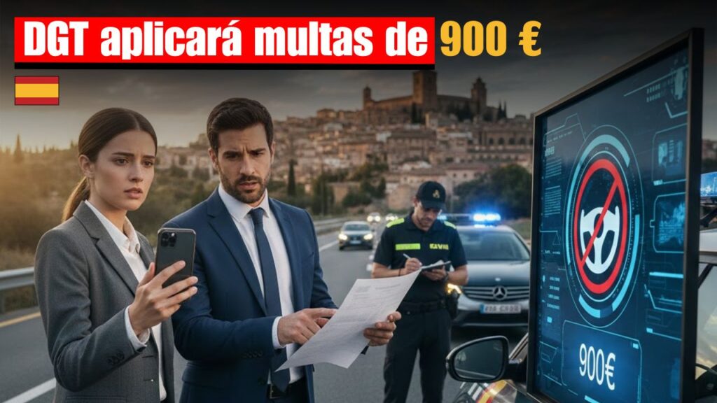 “La DGT impone nuevas multas de 900 €