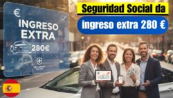 La Seguridad Social confirma un ingreso extra de 280 € para trabajadores con vehículo propio