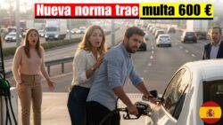 Multa de 600 € por repostar mal el coche desde hoy: la nueva norma que sorprende a España